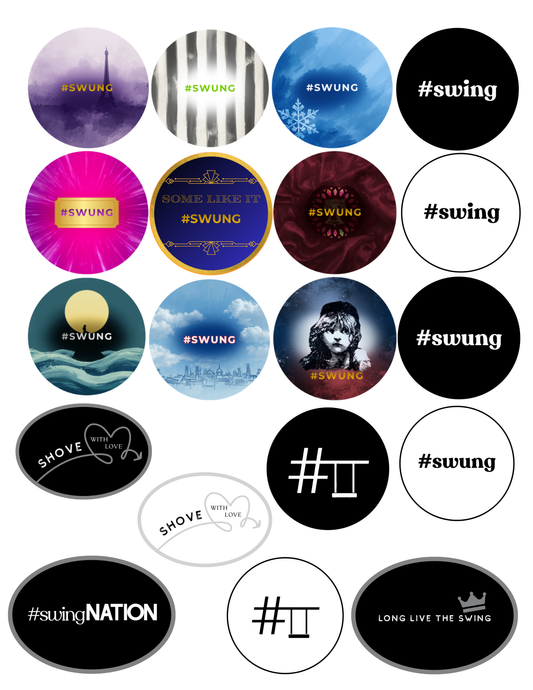 Swing Nation Sticker Pack